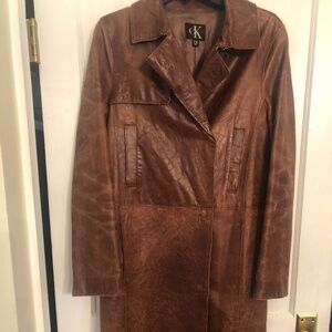 Vintage Calvin Klein Leather Jacket